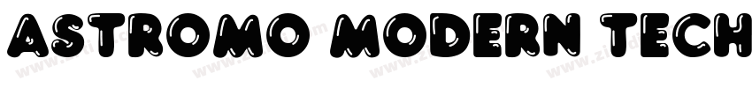 Astromo Modern Techn字体转换